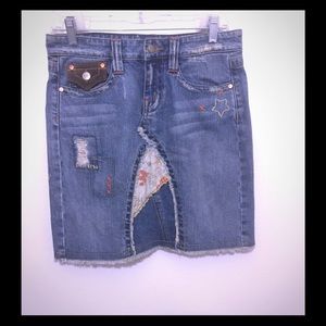 All American Wax Jean Skirt (small)